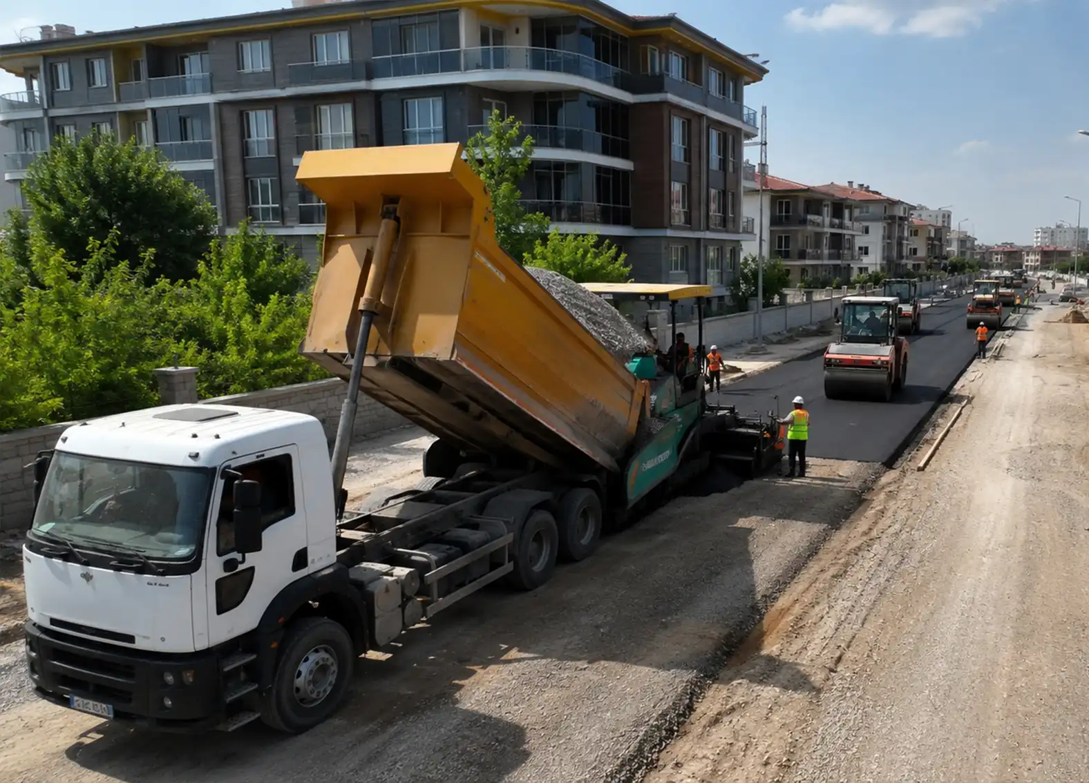 selcuklu ilcesine ait muhtelif cadde ve sokaklarda yol yapilmasi isi 2