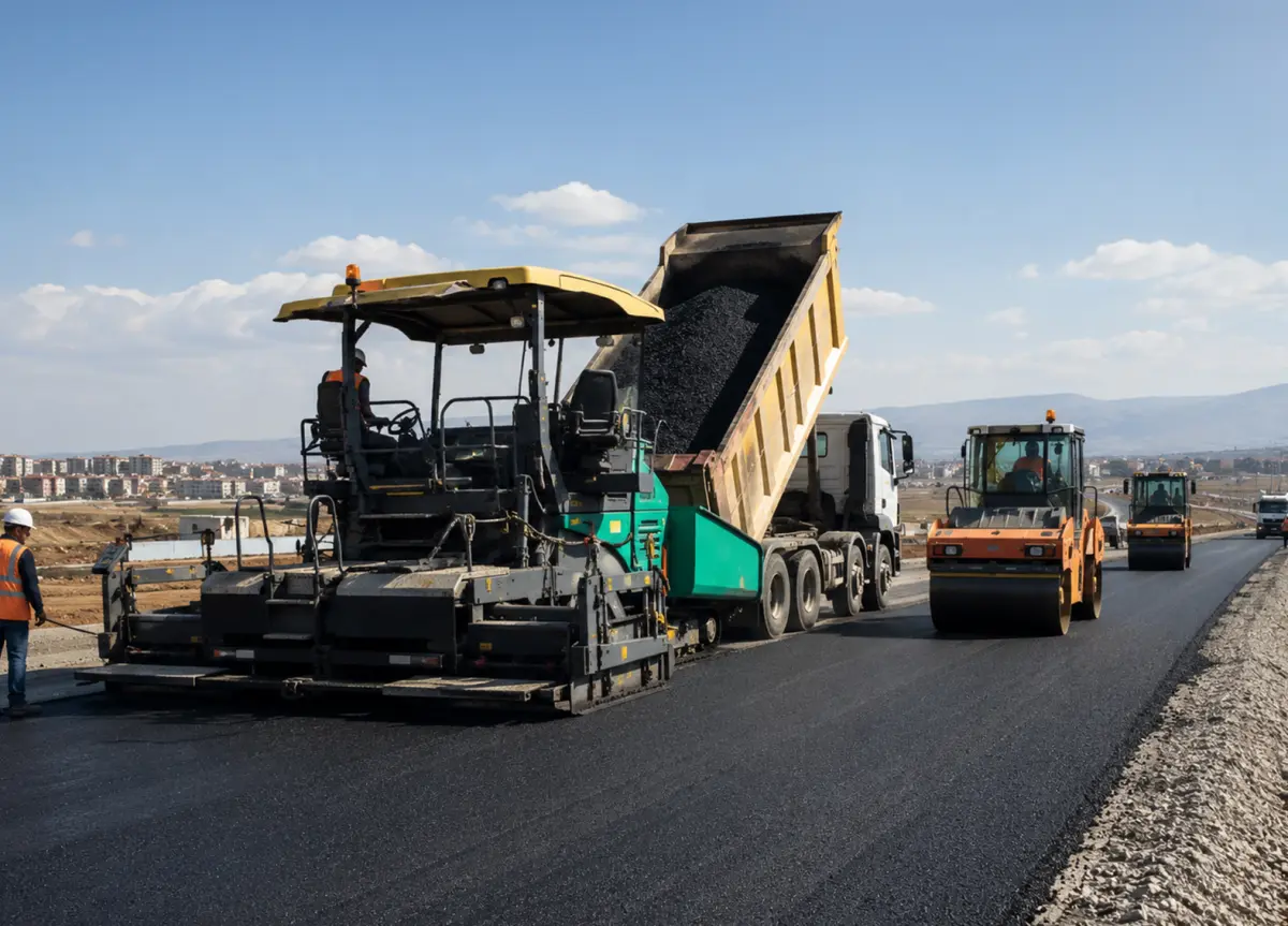 4. Kısım Genişleme Alanı Yol Üst Yapı Kaplamaları Yapılması İşi