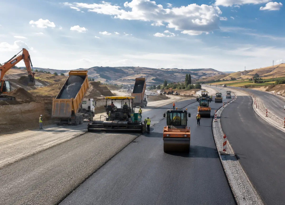 5. Kısım Yol Yapım İşi
