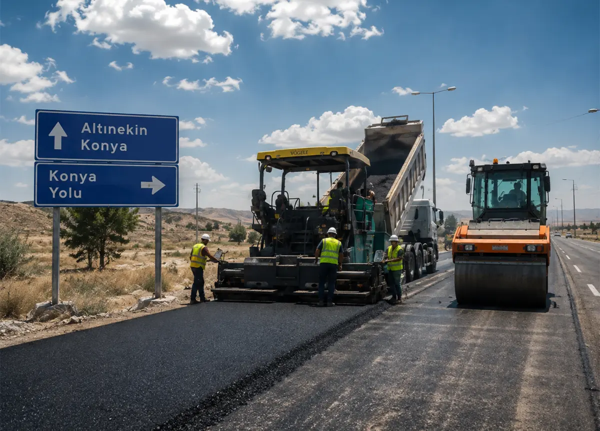 Altınekin Ayr. - Konya Yolu (Km:0+000-41+300 Arası) Üstyapı Onarımı İşi