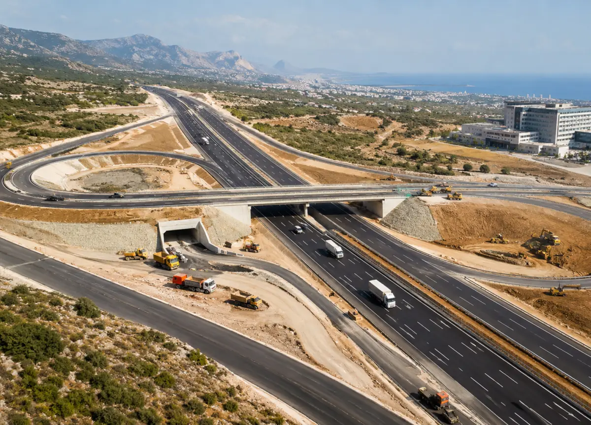 Mersin-Çeşmeli Otoyolu Kuyuluk Kavşağı (Km:10+500) ve Hastane Bağlantısı Toprak İşleri, Sanat Yapıları ve Üstyapı İşleri yapılması Yapım İşi
